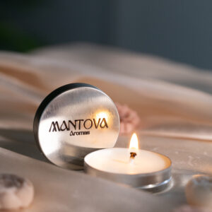 Vela Aromática na Latinha    20 g — Chá Branco