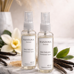 Aromatizador de Ambiente Baunilha — Mantova Aromas (60 ml)