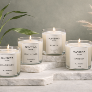 Kit de Velas Aromáticas – Experiência Sensorial